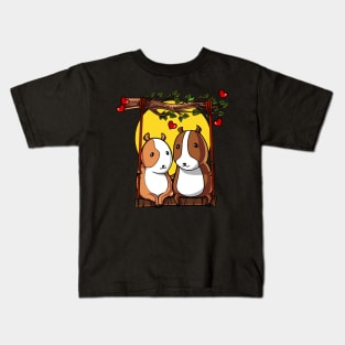 Guinea Pig Couple Kids T-Shirt